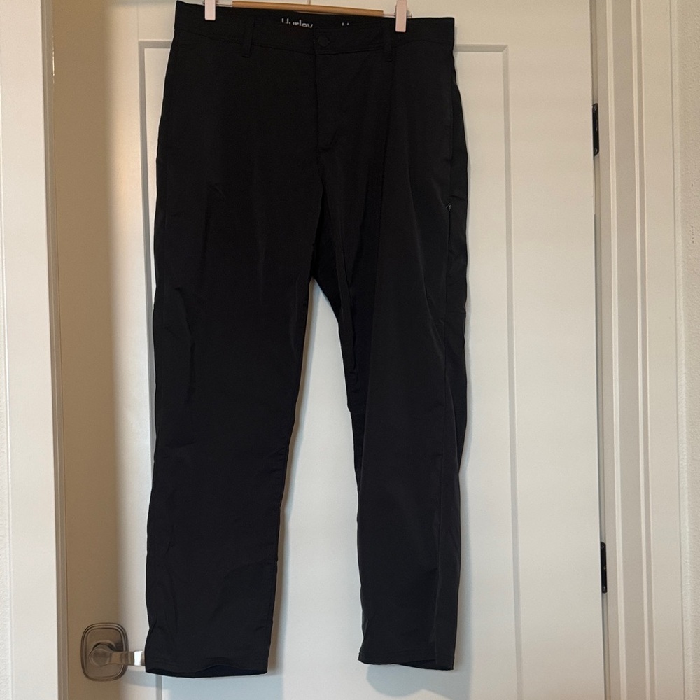 Hurley men’s jet set tech pant black